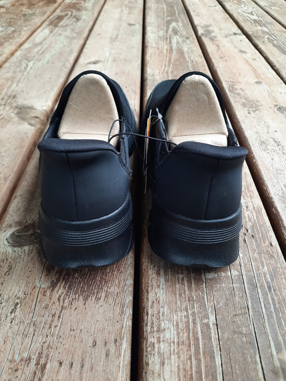 NWT Skechers Hands Free Swift Fit Memory Foam Black Slip-on Shoes Size 8.5 - Picture 11 of 16